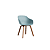 Dusty Blue - Walnut